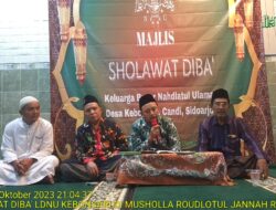 Maulid Nabi Bersama Majelis Sholawat Diba’ LDNU Ranting Kebonsari