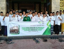 Study Sharing JALA ZISNU Masjid Al-Barokah Perumahan WATASA Desa Sumput Kecamatan Sidoarjo ke LAZISNU Ranting Kebonsari Kecamatan Candi Kabupaten Sidoarjo